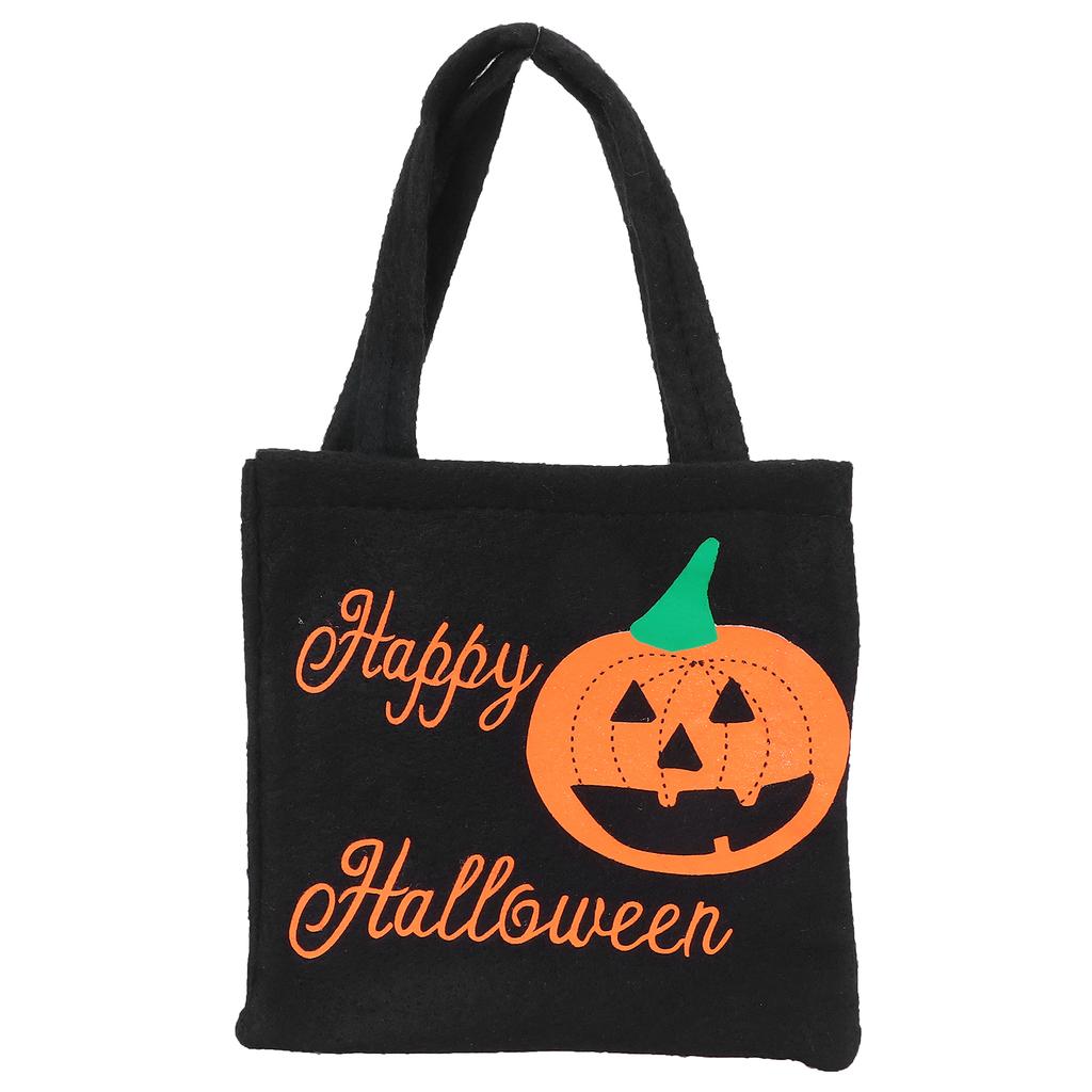 Halloweenová taška na sladkosti Dekorace Pavouk Dýně Trick Or Treat Domácí Párty Kabelka Ozdoba Rekvizita Oranžová Dýně