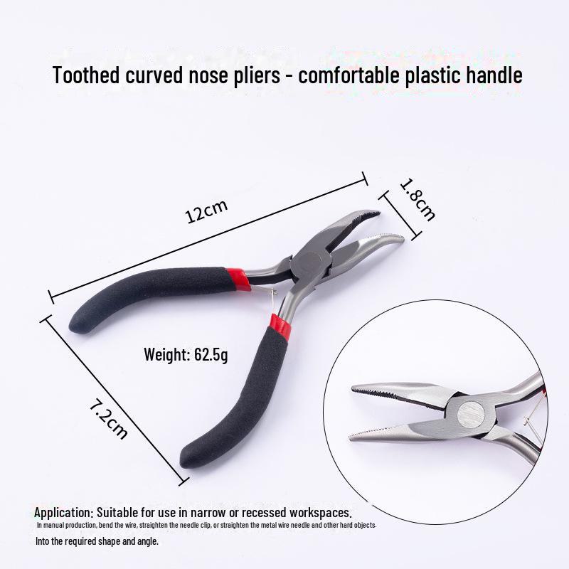 Handmade Mini Needle-Nosed Jewelry Pliers - DIY Craft Tool