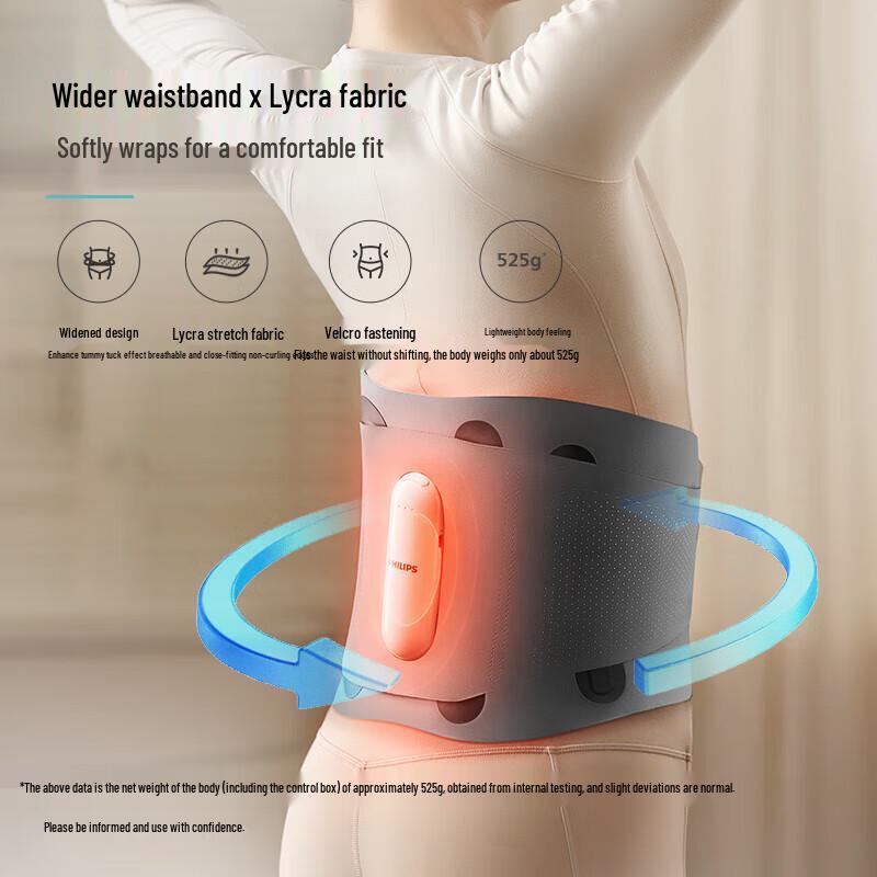 Philips Heated Waist Massager with Support Belt