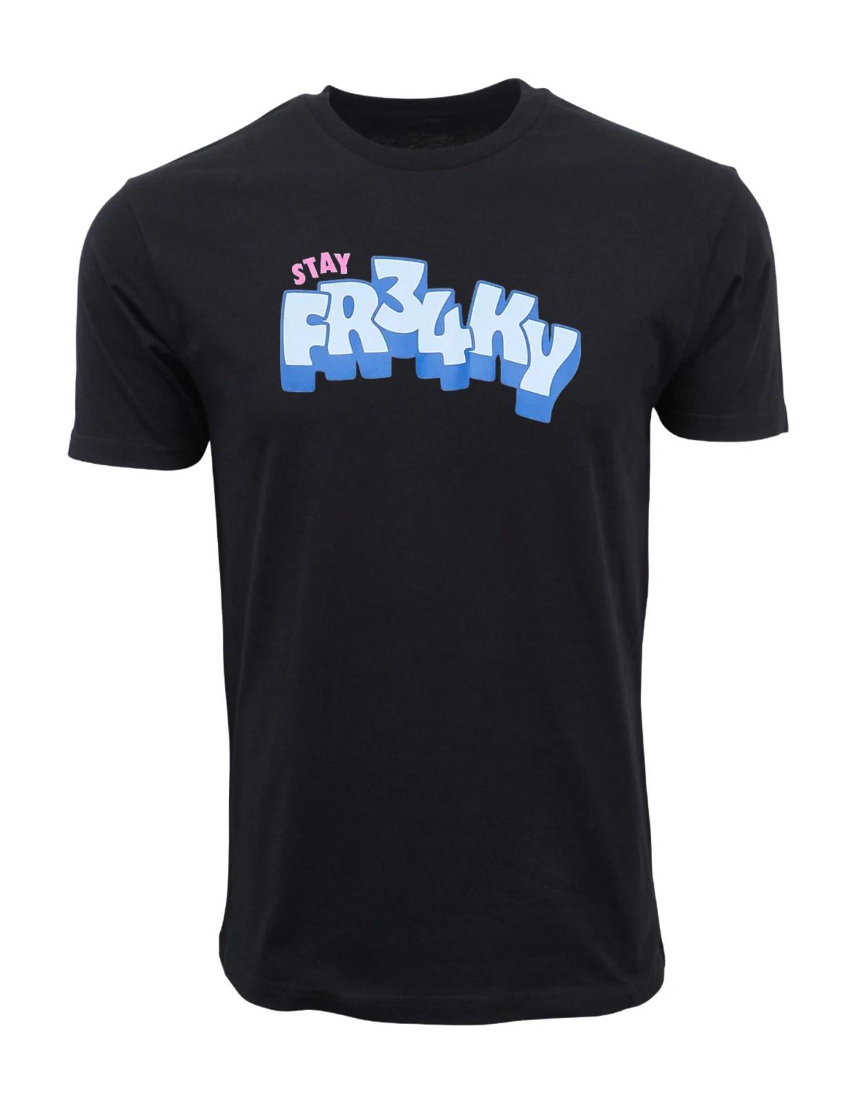 Unisex Adult Casual Graphic STAY FREAKY GRAPHIC T SHIRT T-Shirt XL
