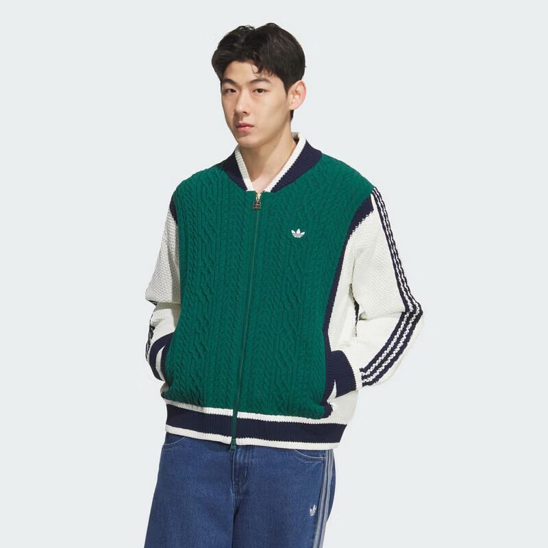 Adidas Men s Retro Color-Block Loose-Fit Knit Top XL