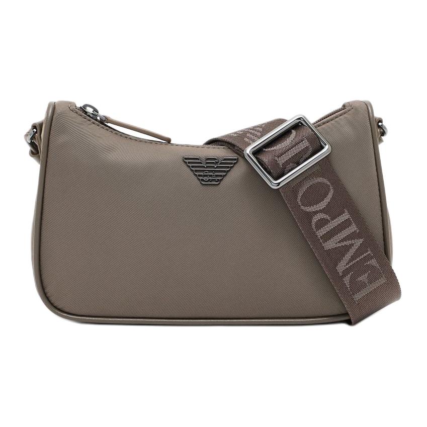 

Emporio Armani Asv Zipper Closure Logo Design Nylon Mini Crossbody Bag Men bags Brown EM001808-AF13454-U6200 Basic Set (Bag+Dust Bag)