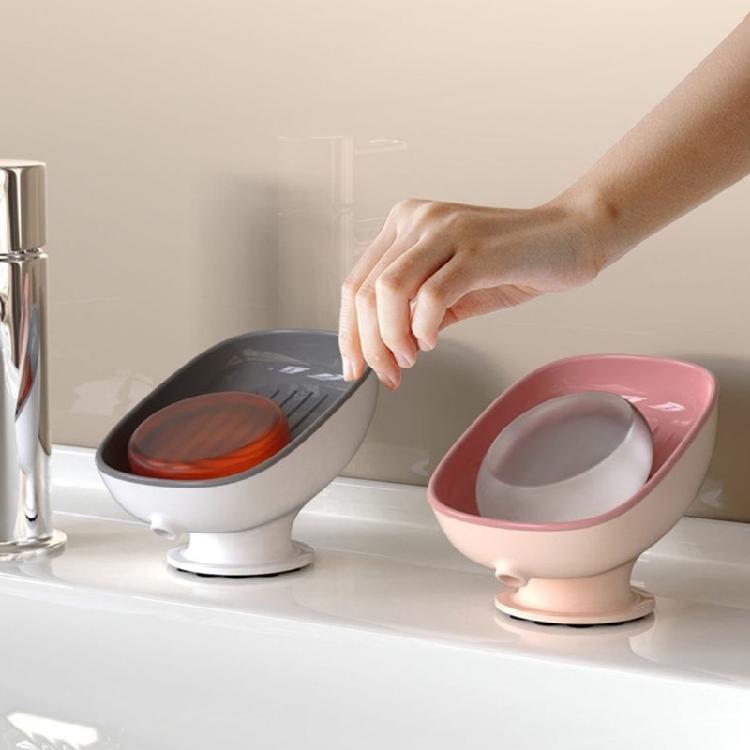 Simple Soap Dish For Efficient Water Drainage Soap Holder Easy To Clean Elegant Soap Storage Rack Draining