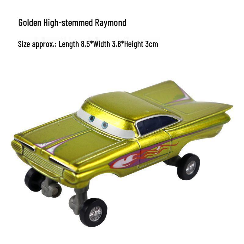 

Raymond Alloy Gold Racer: High-Leg Children s Toy Car Model Gift Collection 7-9 cm Length