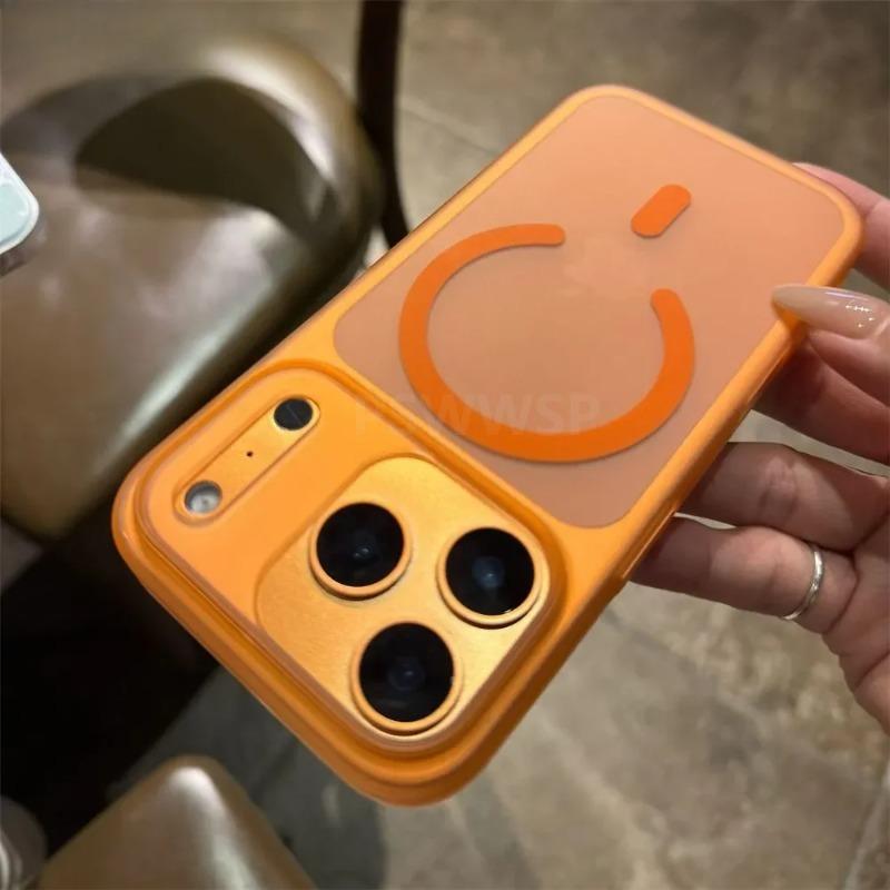 For iPhone 17 Pro Max Air Magsafe Case Ultar Thin Slim Mat Translucent Magnetic Cover for iPhone 16 11 12 13 14 15 Pro Max Plus