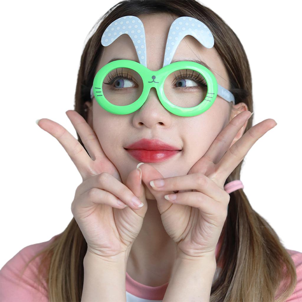 Costume Glasses Easter Egg Eyeglasses Frame Easter Party Photo Props Pretend Eyewear Fun Party Eyewear Cosplay