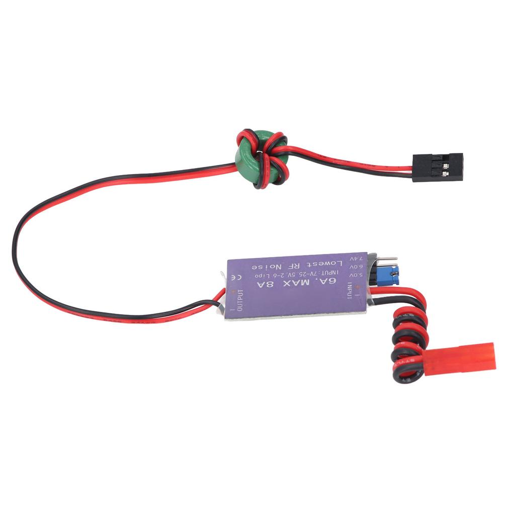 UBEC Voltage Regulator External Regulator Module for RC Helicopters 7-25.5V Battery Pack Input 5V 6V