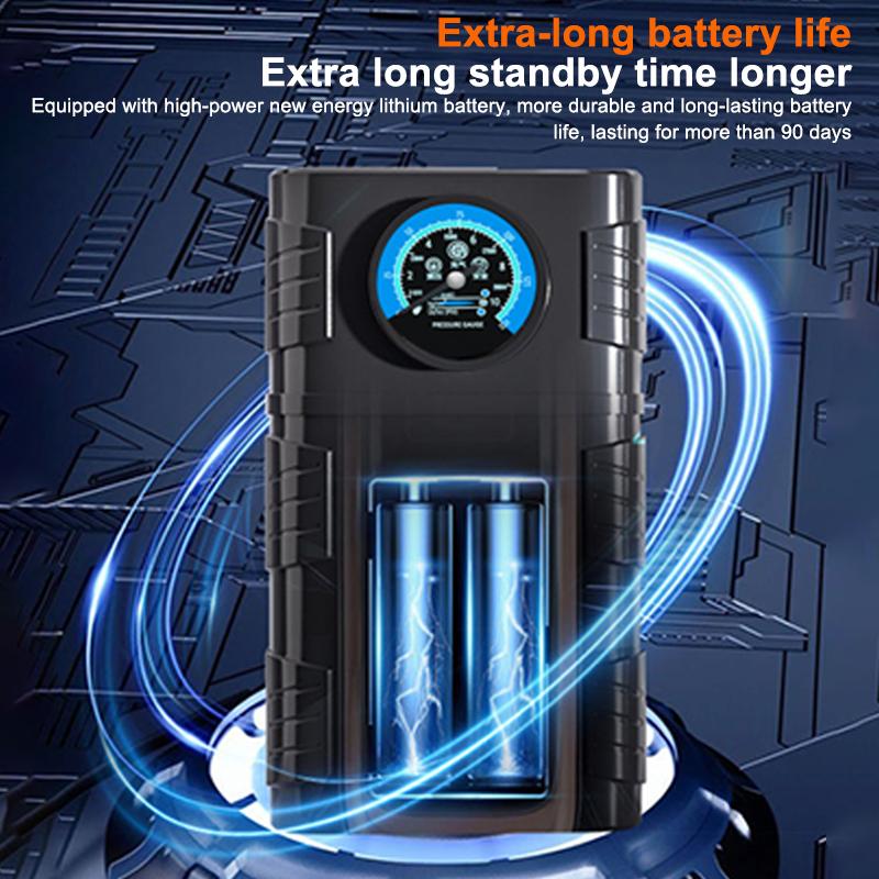 Portable Tire Inflator Air Pump Compact Rechargeable Air Compressors For Ball Motorcycle Fast Inflation Electric Air Pump
