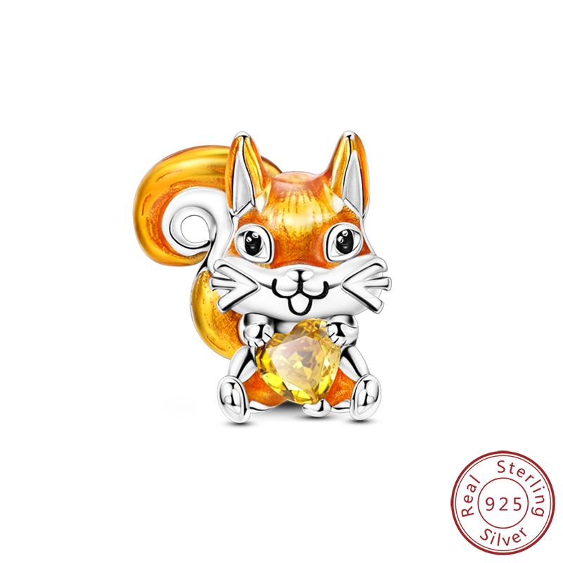 

Delicate S925 Silver Tassel Design Hamster Dolphin Camera Sporty Charms Beads Fine Trendy Jewelry Accessory Making Gifts
