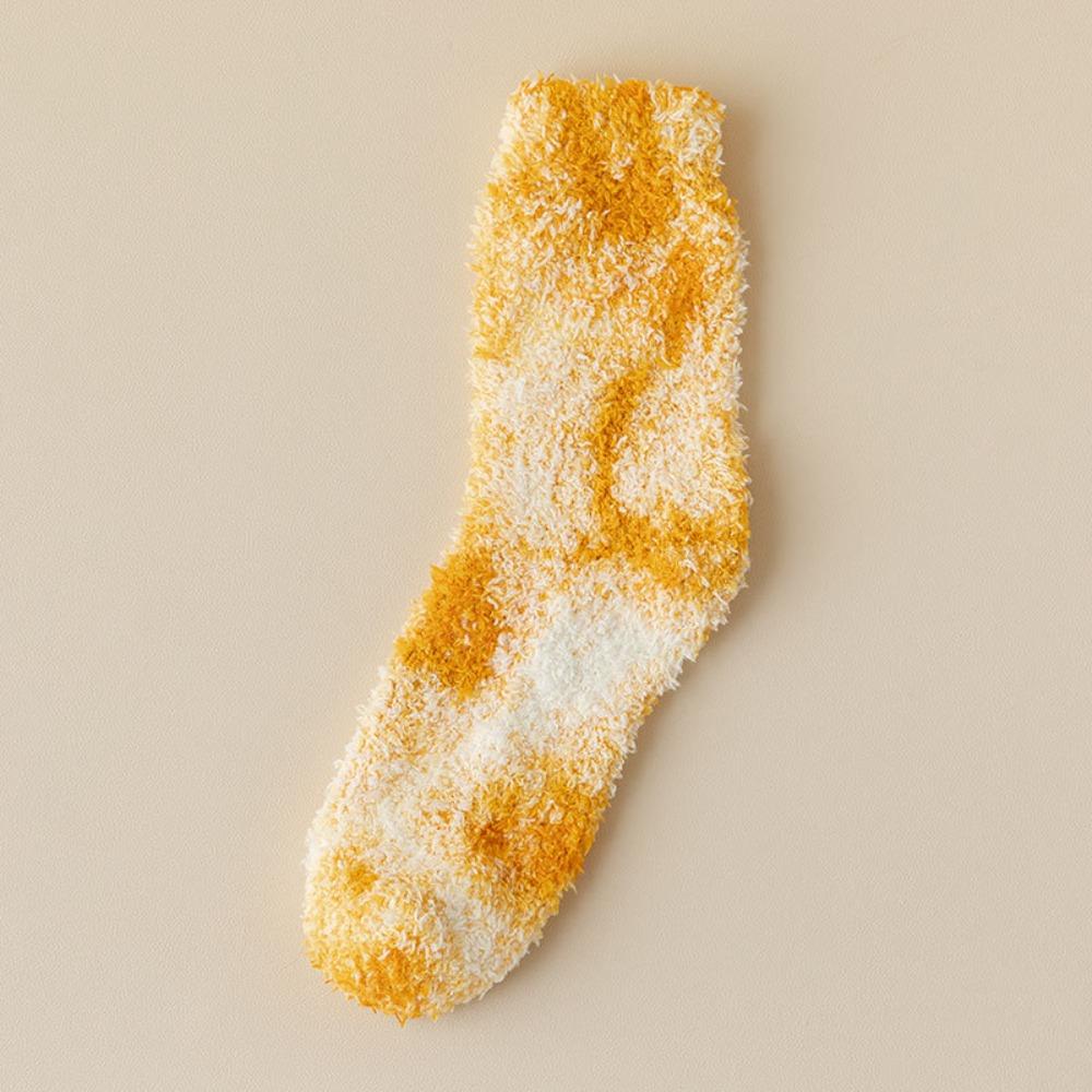 Șosete Femei Coral Plush Coral Fleece Sosete Îngroșate Pardoseală Sosete Moale Papuc