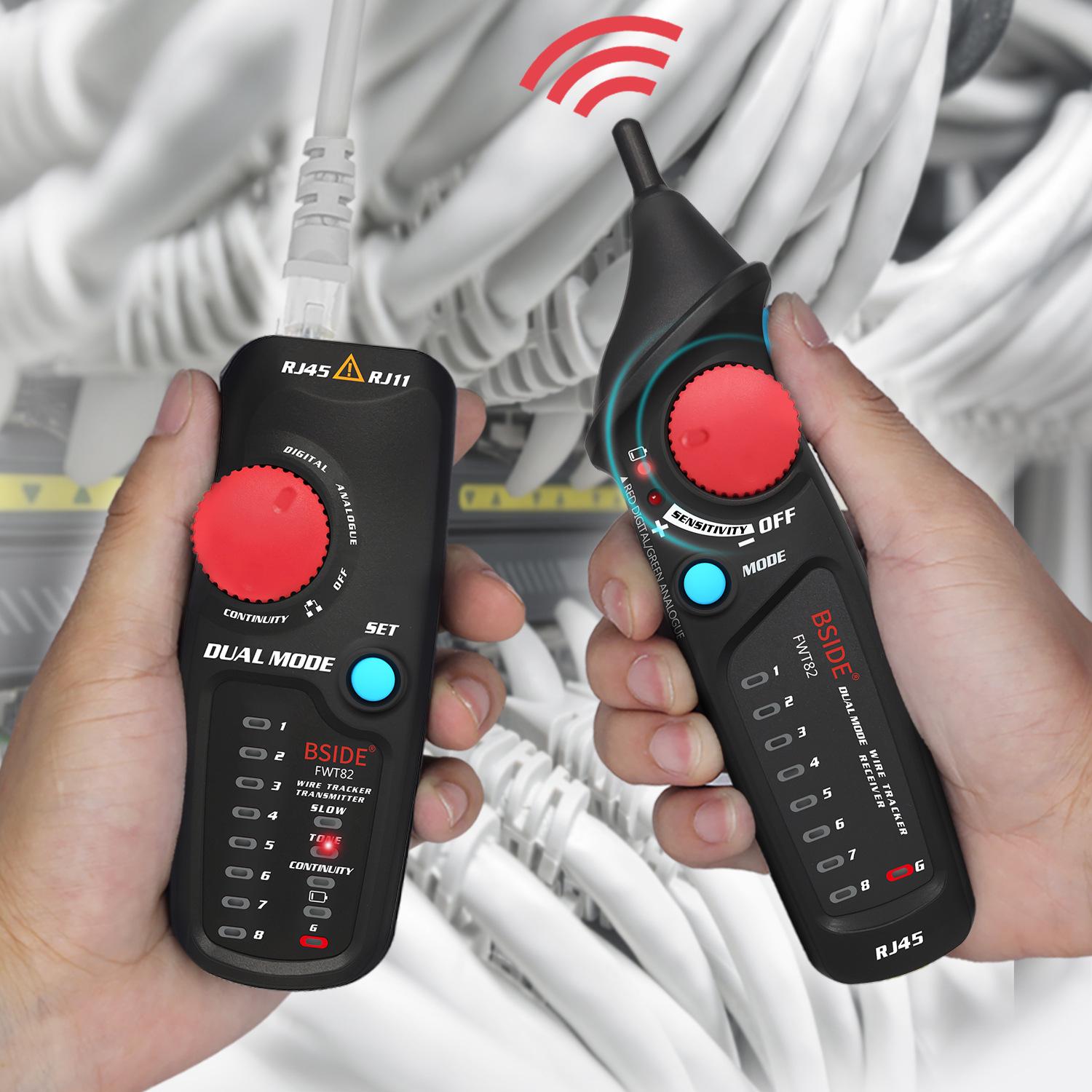 

Smart Network Signal Tracer & Wire Finder Multifunctional Tester with Anti-Interference Technology 21*11.7*4cm