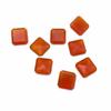Natural Carnelian Emerald Cut Cabochon Lot, AAA Carnelian Loose Gemstones, Orange Red Emerald Cut Stones for Jewelry Making