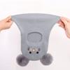 Winter Children Knit Balaclava Hat Warm Scarf One Piece Hats Neck Ear Protection Headgear Cap Pompom Baby Hooded Beanies 1-8Year