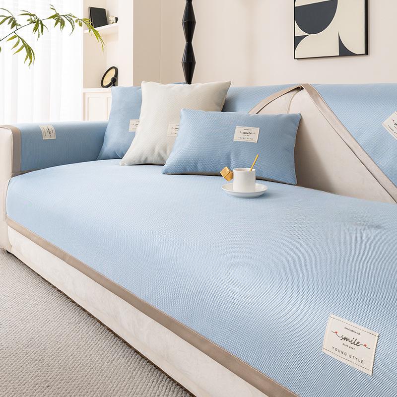 

Подушка для дивана, летняя подушка для сиденья, простая современная нескользящая крутая подушка, полностью покрытая тканью 70*70cm