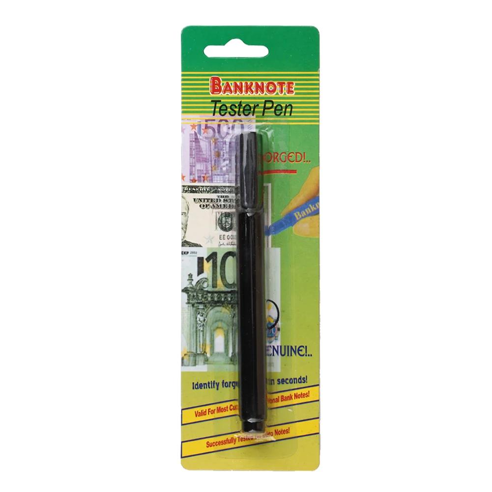 1-3Pcs Black Plastic Counterfeit Bill Detector Currency Cash Checker Portable Counterfeits Money Detector Pen for Money Test