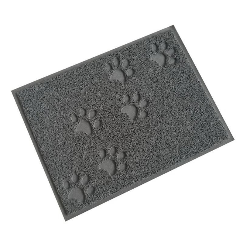 Pet Cat Litter Mat Waterproof Pvc Foldable Cat Litter Trapping Bed Pads for Cats Non-Slip Sand Pad Washable Pet Clean Supplies 30X40cm