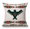 Kokopelli Southwest Kissenbezug Stammesflötenspieler Kissenhülle Native American Stil Heimdeko Boho Geschenk