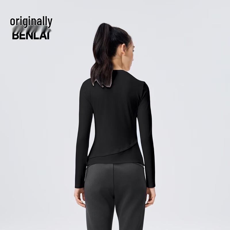 Benlai Women's Antibacterial Slim-Fit Long-Sleeve T-Shirt