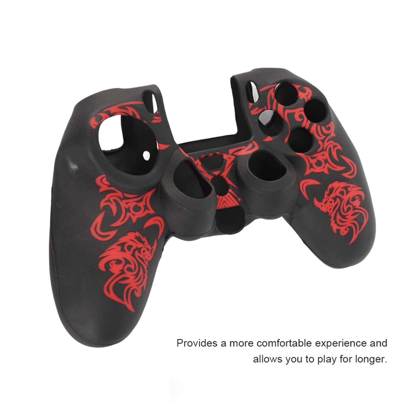 

Мягкий силиконовый чехол Skin Grip Shell Cover для контроллера, красный красный