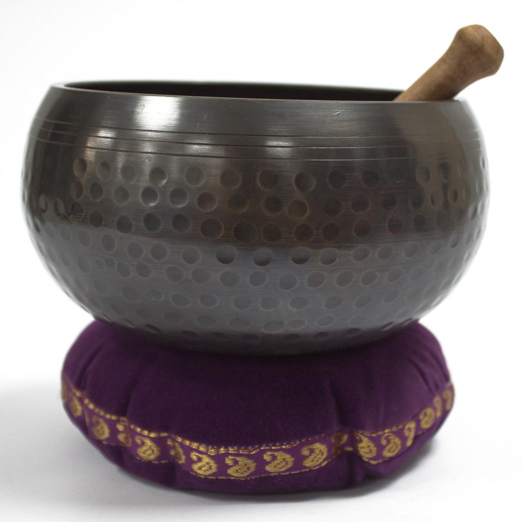 Singing Bowl Cushion Velvet 11 Cm