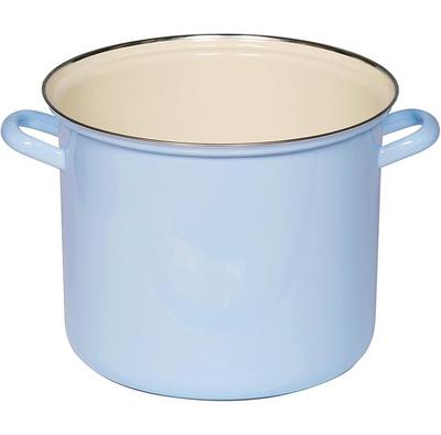 Classic Saucepan, with Chrome Rim, 24 Cm, Blue, 8 L (0275-006)