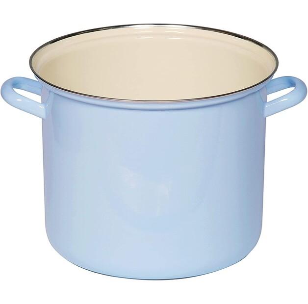 

Кастрюля Riess Classic, с хромированным ободком, 24 см, синяя, 8 л (0275-006)