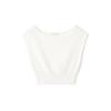 Proportion Body Dressing Navy Knit Sweater with Design Women's Décolleté