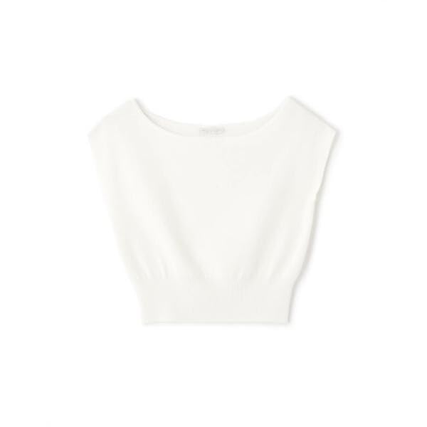 Proportion Body Dressing Navy Knit Sweater with Design Women's Décolleté