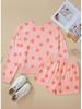 2025 Autumn Polka Dot Casual Two-Piece Suit for Women - Fashionable, Versatile, Loose Fit