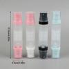 5Ml+5Ml Double Headed Vacuum Press Type Spray/Lotion Bottle Refillable Makeup Cosmetics Cream Gel Moisturizers Liquid Container