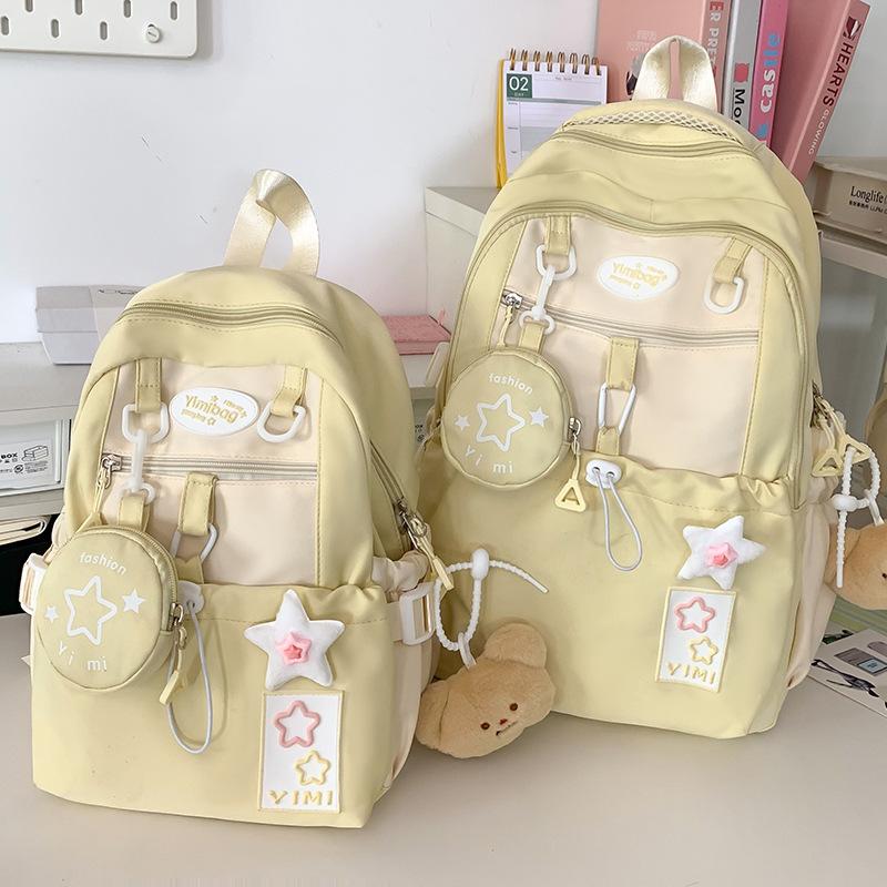 Children's Schoolbags Girls Elementary School Students Junior High School Students High School Students Children Small Backpacks