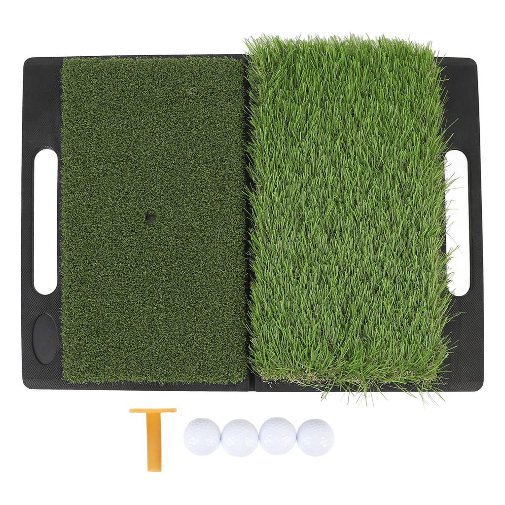 Sports Practice Mat 2 In 1 PP Turf Portable Bunker Practice Mat for Indoor and Outdoor