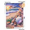 Seashells 5D Diamond Painting Full Round Drill Mosaic Diamond Embroidery Seaside Beach Cross Stitch Kits Home Decor Home Decor