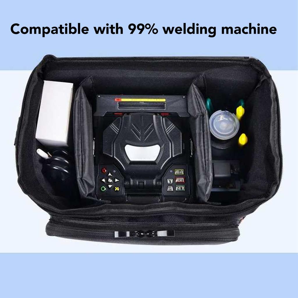 Optical Fiber Fusion Splicer Tool Bag Nylon Waterproof Universal Tool Pouch for Fusion Splicer
