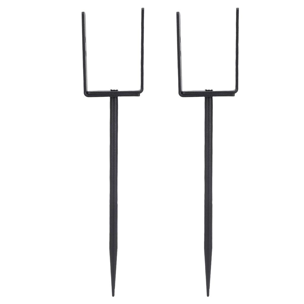 2pcs Rainwater Downspout Bracket Adjustable Iron Weather Proof Rainwater Downspout Extension Anchor for Pipe Support