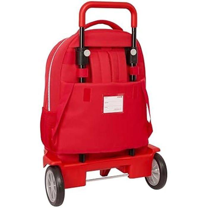 Reiseveske - Safta - Sevilla Fc - Avtakbar ryggsekk - Utvidbar tralle - Flerfarget