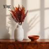 All Occasion Gift for Her Autumn Artificial Flowers Bouquet, Realistic Plastic Floral Arrangement with Layered Quirky Fun Decor Living Room Leaves And