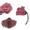 Hilarious Halloween Half Face Mask With Comical Pig Nose For Costume Fun