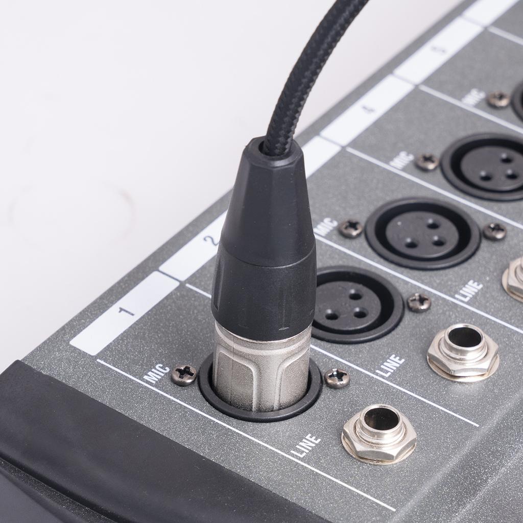 3.5mm To XLR Cable, 1/8 Inch Stereo To 3 Pin XLR Male Cord Adapter Connector, Balanced Male XLR To 3.5mm Female