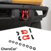 Front Anti-Loose D Ring Shackles Kit Heavy Duty Tow Hook for + Ford Bronco