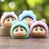 Crayon Shinchan Miniature Resin Figure For Desk Decor And Car Accessories
