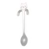 Stainless Steel Cat Spoon Creative Cartoon Hanging Cat Coffee Spoon Mug Stirring Spoon