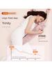 Long Hot Water Bottle for Winter, Specifically for Warming Beds and Blankets, Refillable with Water, Extended Length Hot Compress Warm Water Bag