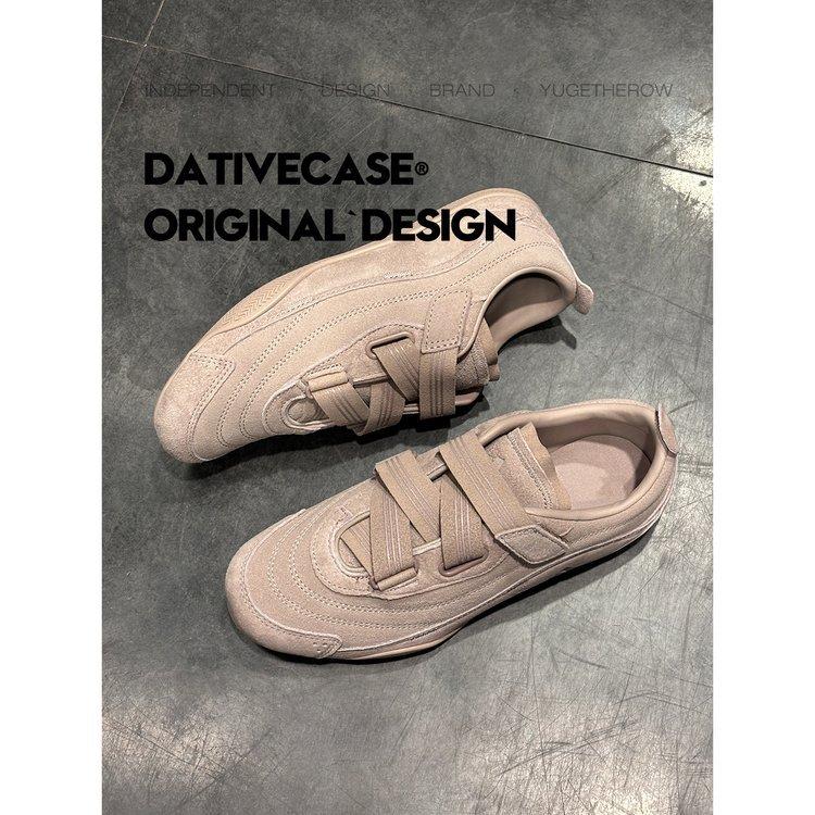 French Retro Style Velcro Ballet Training Shoes Women's Autumn 2025 New Versatile Casual Sports Shoes