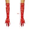 Neue Netz-Langhandschuhe Glitzer-Strass-Partykleid Fischgrät-Handschuhe Punk Hip Hop Fotografie-Requisite Performance-Handschuhe Sexy