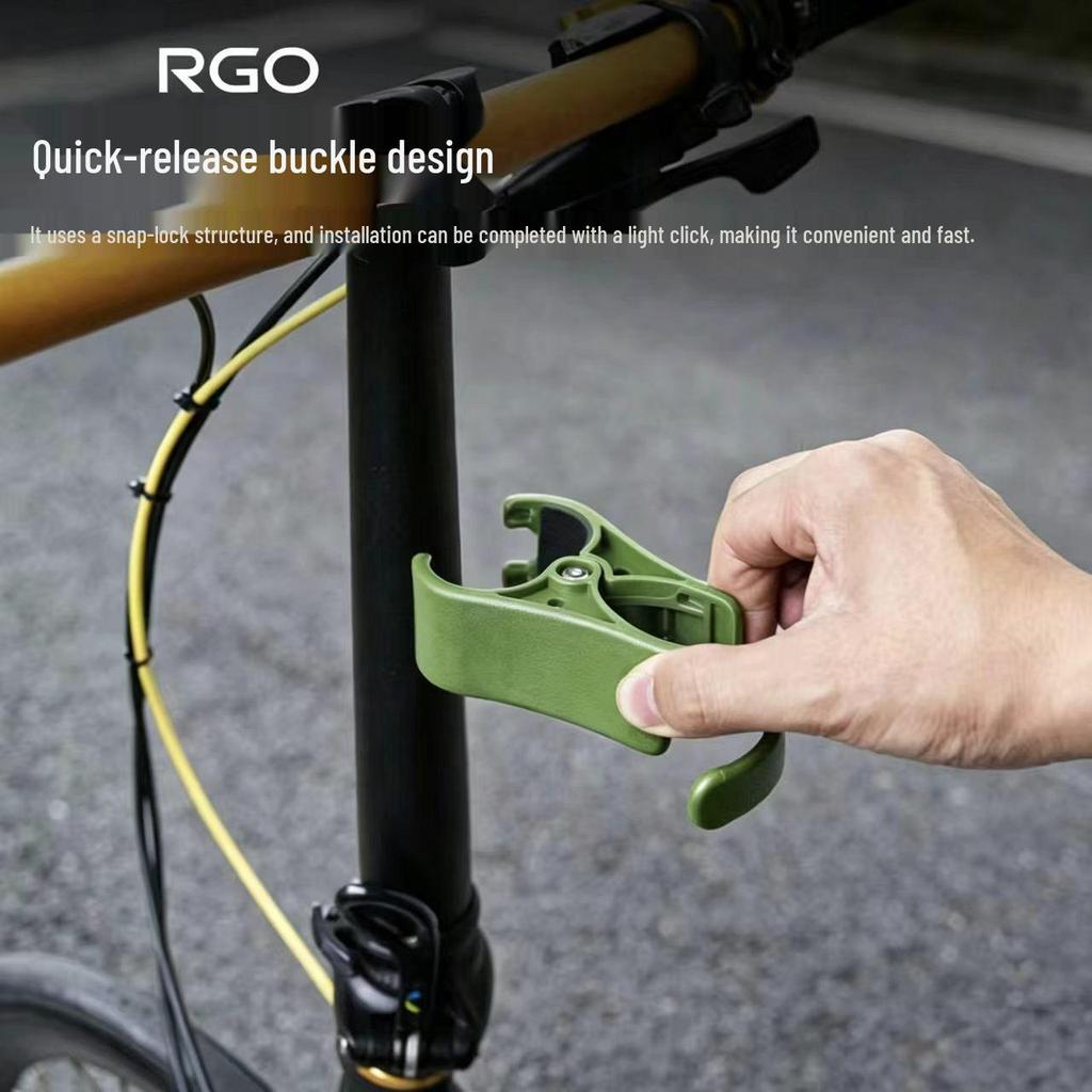 Folding Bike Cup Holder for Water, Coffee, and Tea - Fits Brompton, Dahon P8/P10