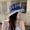 New Summer Hat for Women Knitted Fisherman Hat Sun Protection Sun Hat Summer Breathable Face Showing Hat