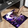 Demon Slayer Shinobu Kocho Printed Absorbent Washable Carpet, Non-Slip Bathroom Mats, Kitchen Rugs, Yoga Mat,Living Room Entrance, Camping Picnic Rugs