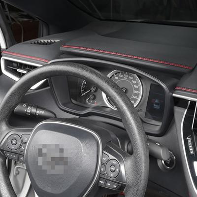 PU Leder Auto Selbstklebende Zierleiste 0,5/2M DIY Geflechtstreifen Auto Armaturenbrett Schutzaufkleber Autoinnenzubehör