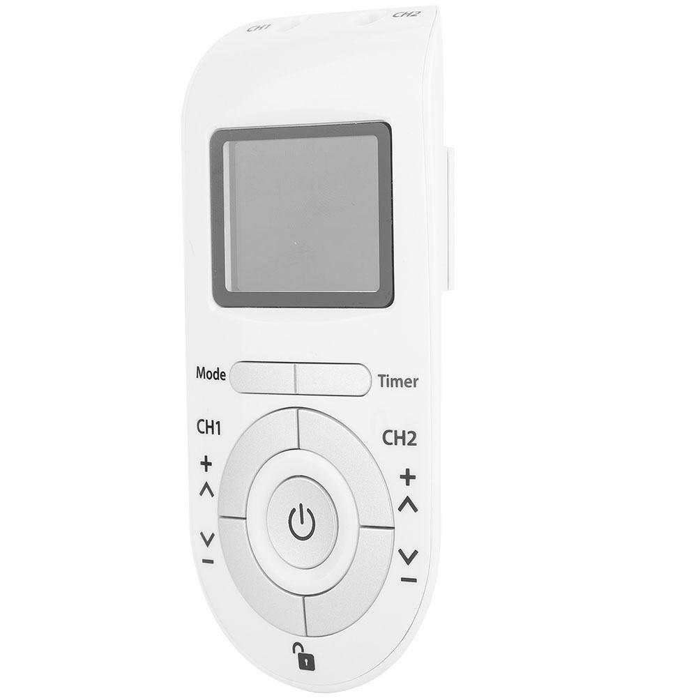 TENS EMS Electric Massager Pulse Muscle Stimulator Electrode Pads Digital Ease Pain Machine